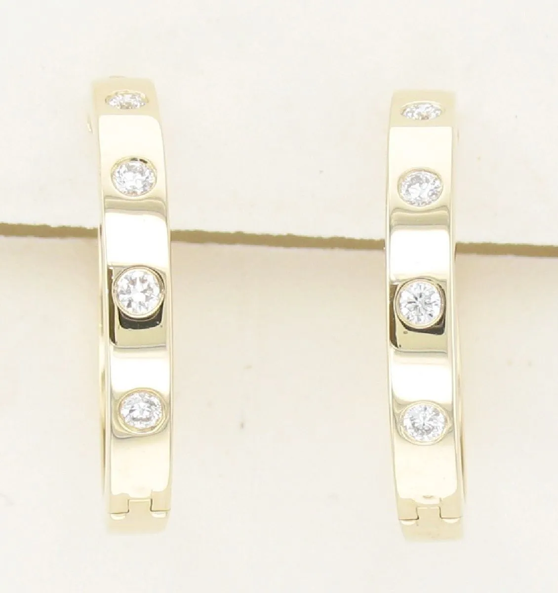 14KT Honey Gold Le Vian Hoop Earrings