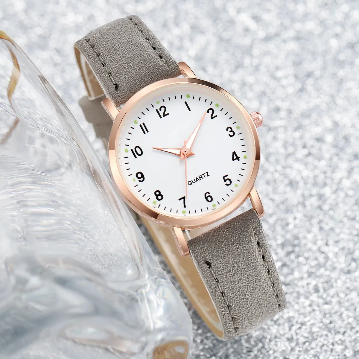 6PCS Women's Watch Fashion Set