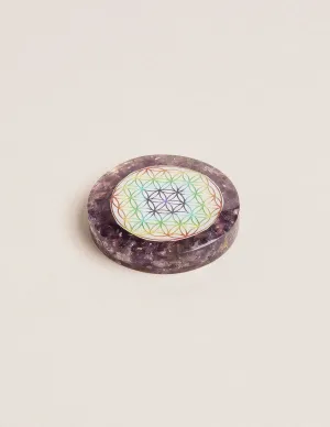 Amethyst Orgone Disc