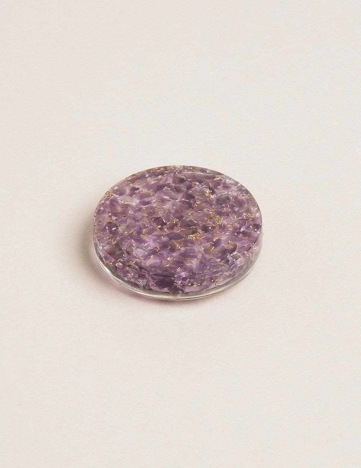 Amethyst Orgone Disc