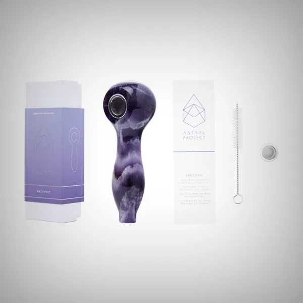 Astral Project Gemstone Spoon Pipes