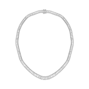 Baguette Diamond Necklace