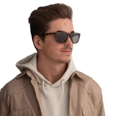 Bajio Calda Polarized Sunglasses in Brown Tortoise Gloss