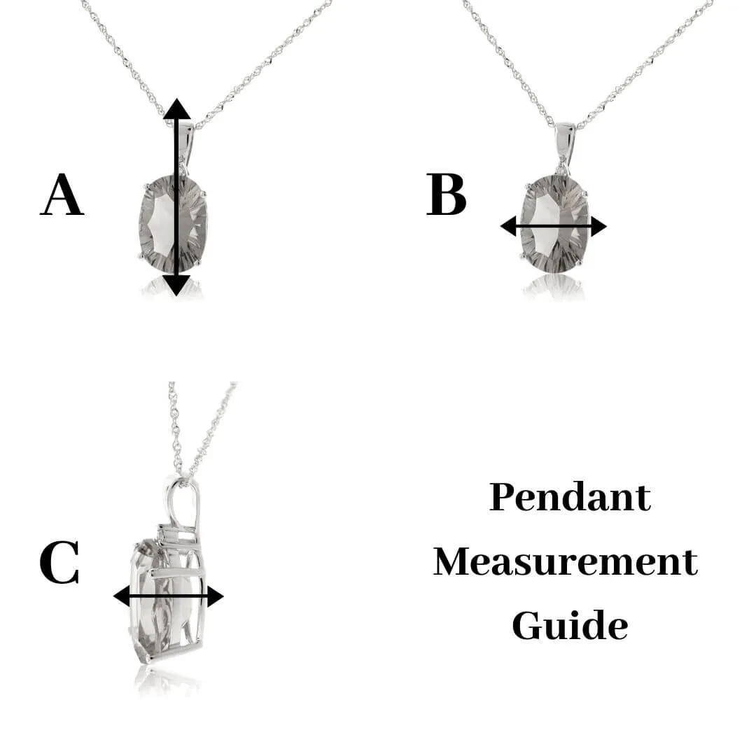 Bezel Set Diamond Circle Style Necklace