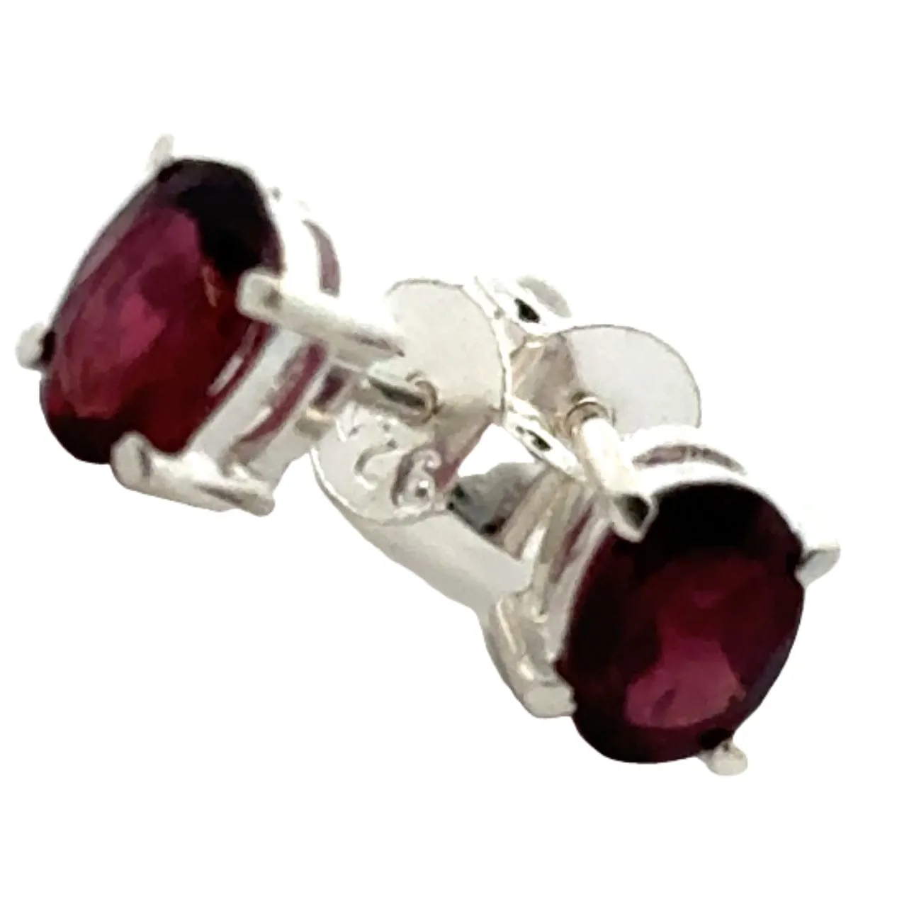 Bijou Garnet Studs