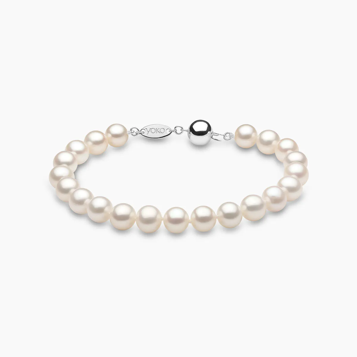 Classic 18K Gold Freshwater Pearl Bracelet