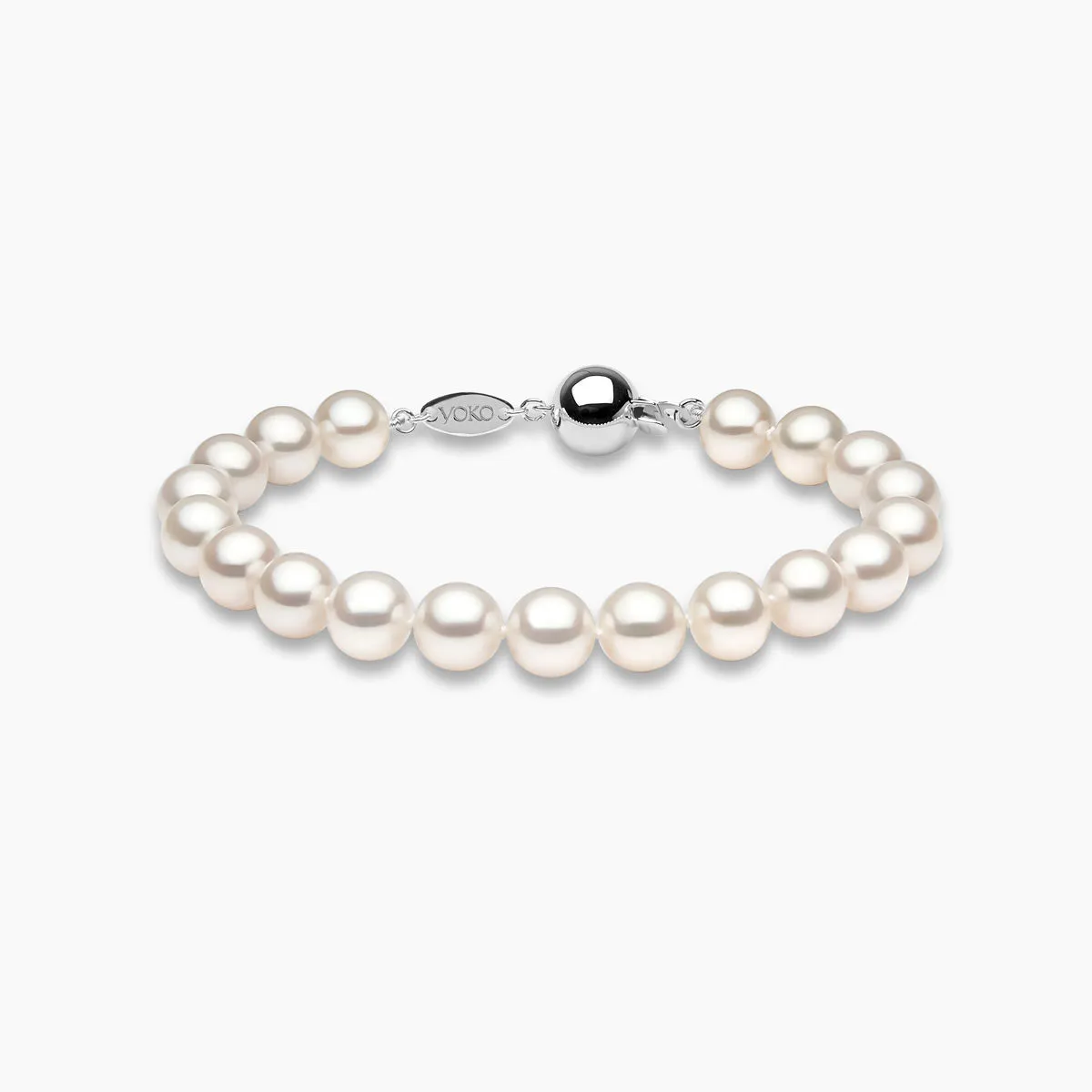 Classic 18K Gold Freshwater Pearl Bracelet