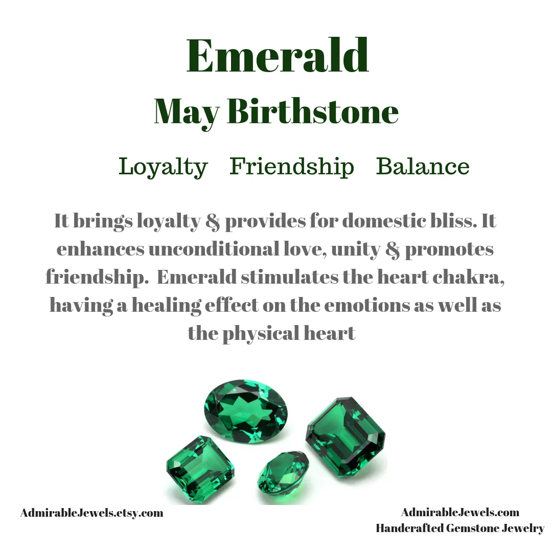 Emerald Bar Necklace