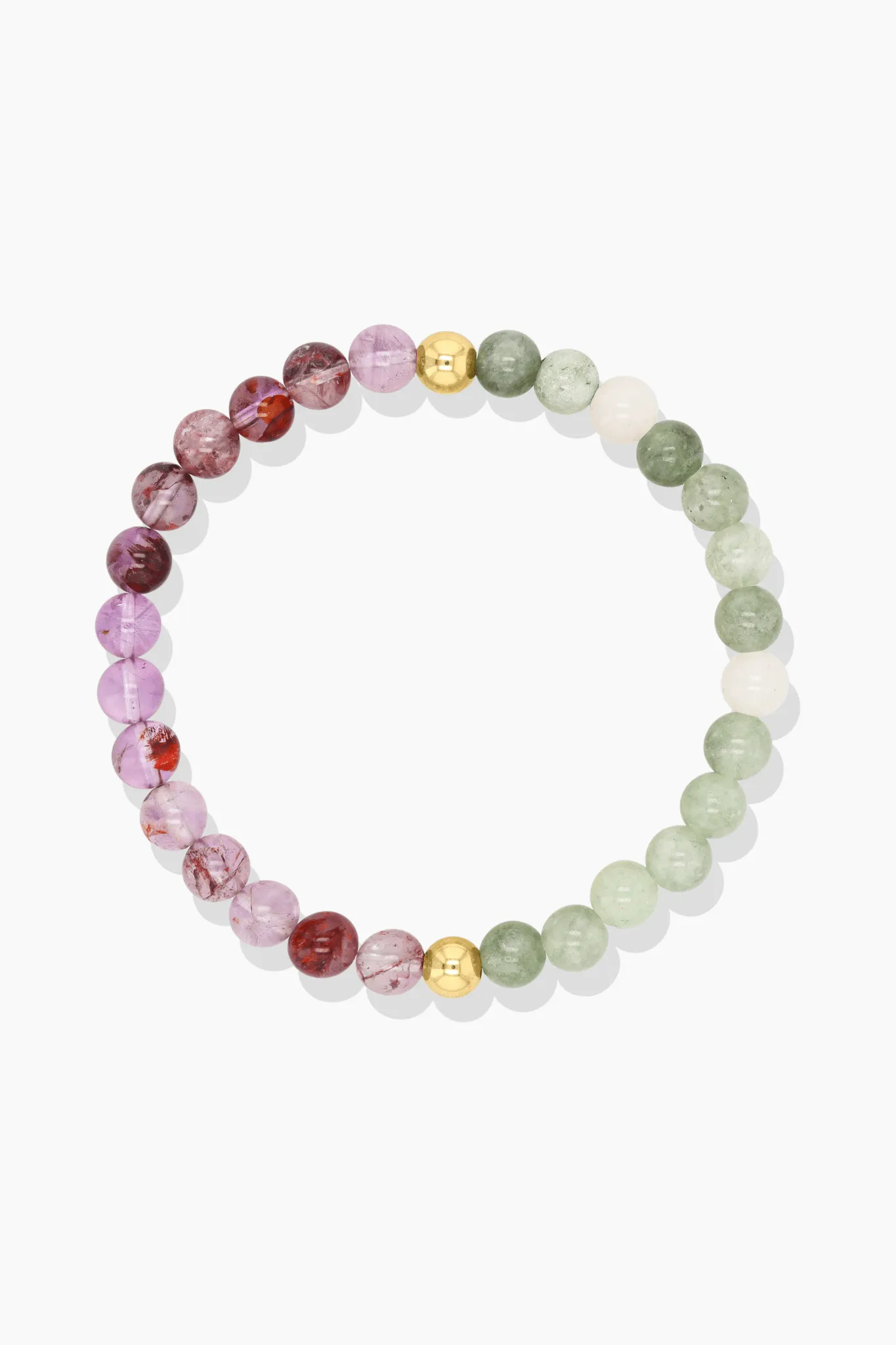 Gemini Zodiac Energy Bracelet With REAL Gold