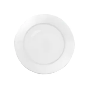 Golden Opal Mikasa Bone Plain White Dinner Serving Plate 26cm (Set of 6)