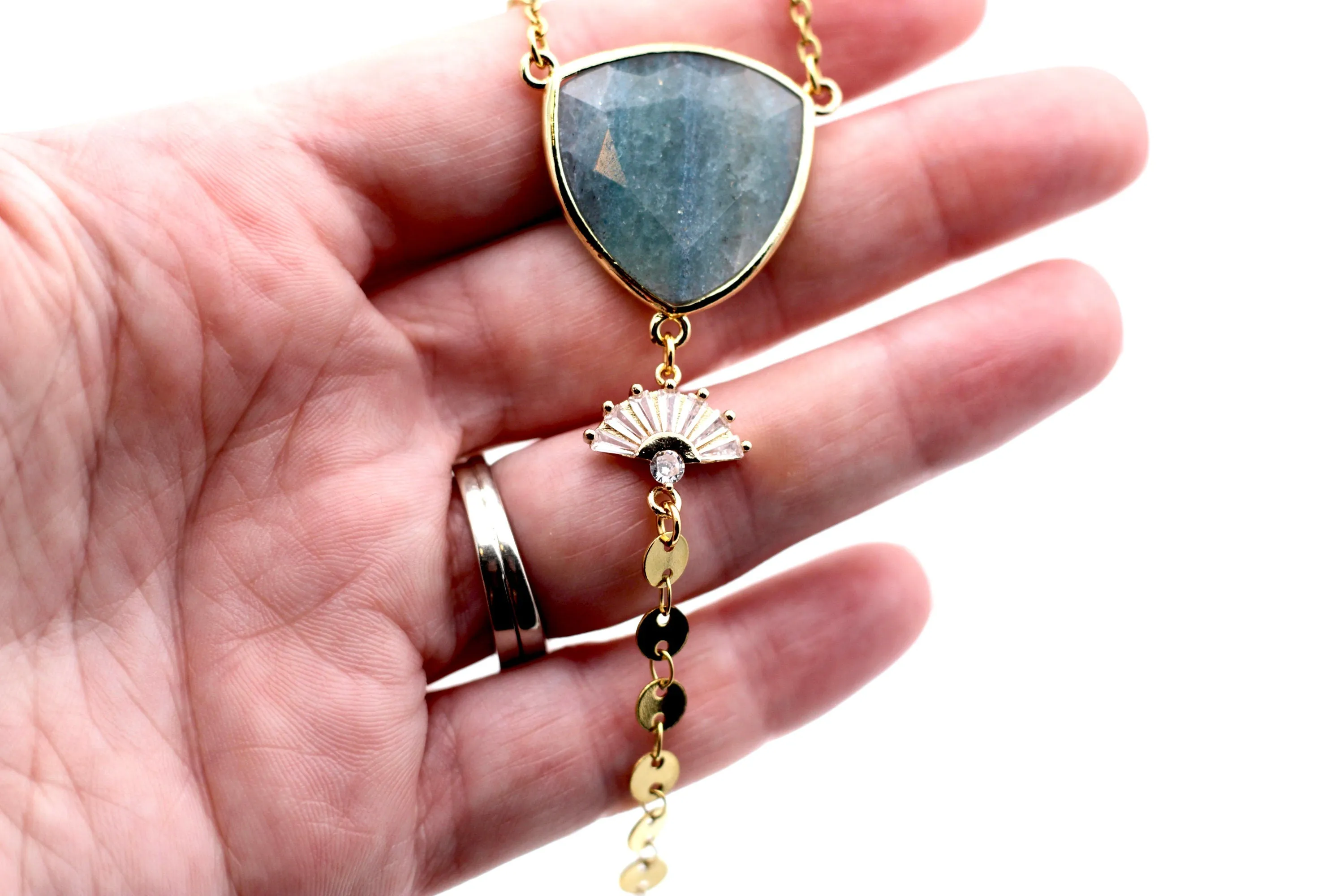 Green Quartz Necklace