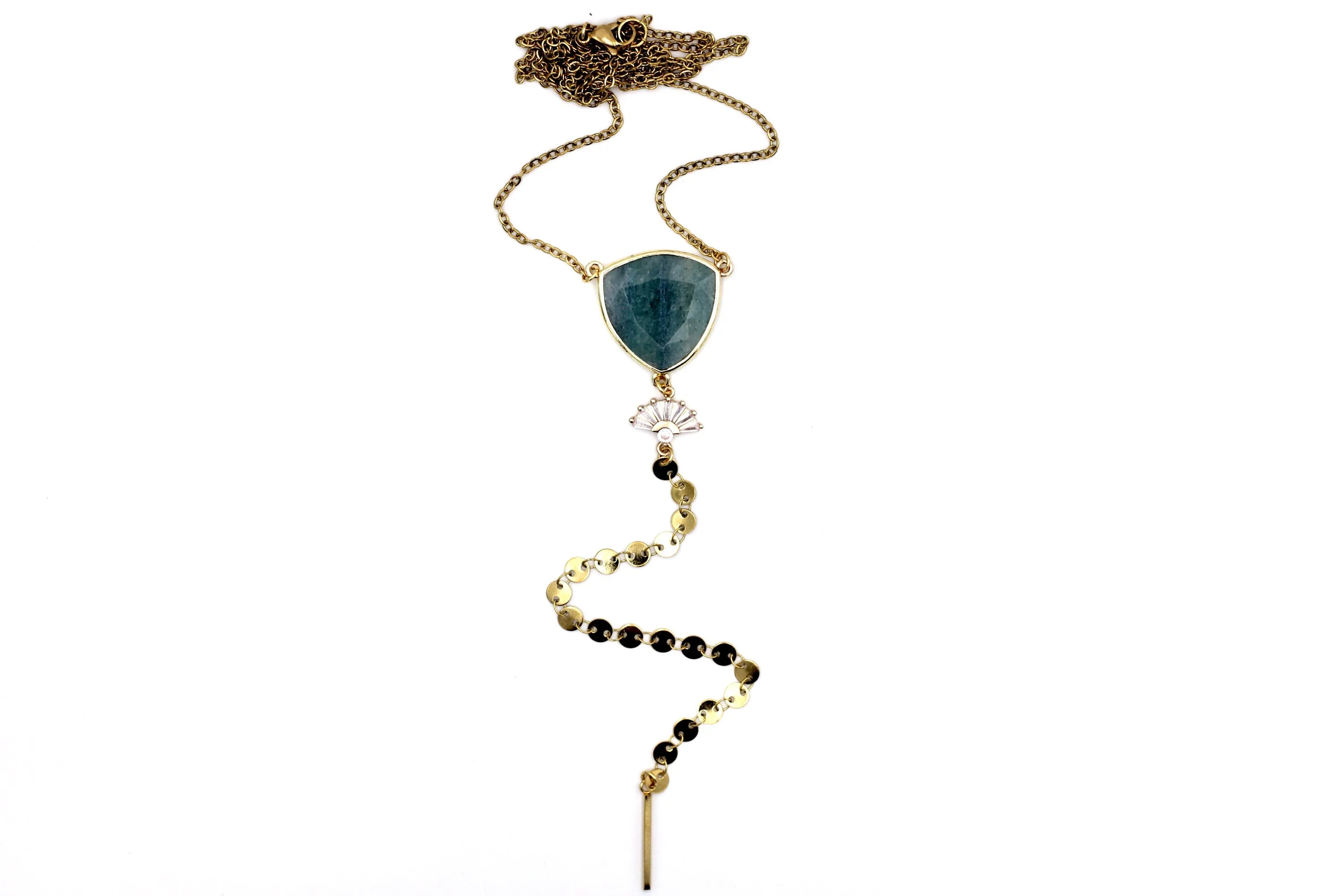 Green Quartz Necklace
