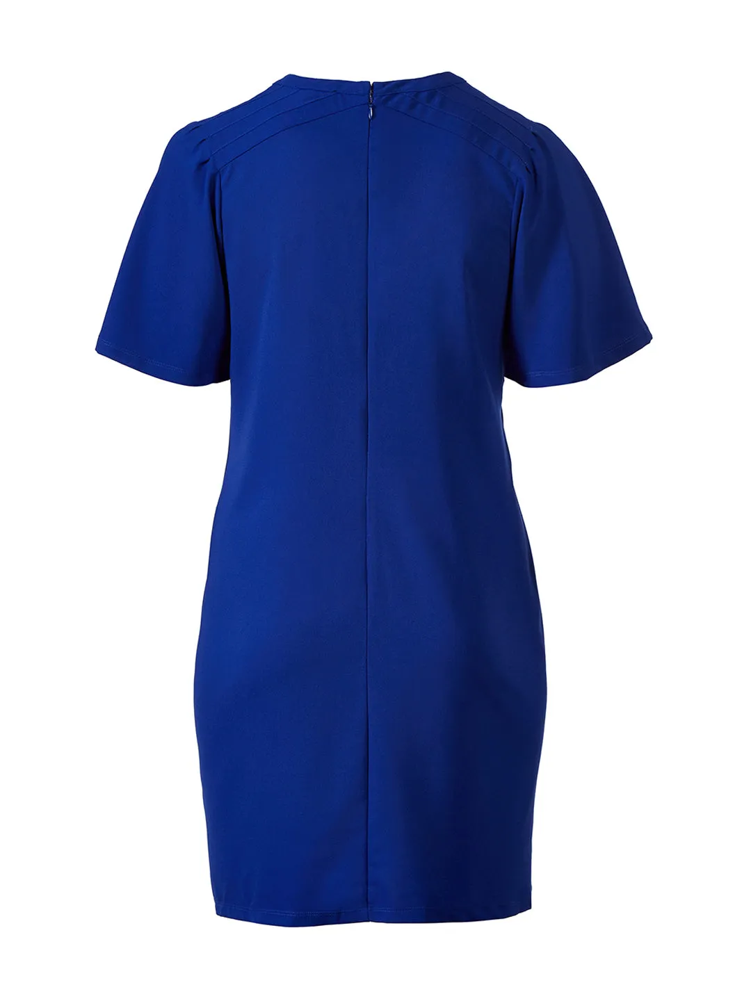 Lapis Keyhole Dress