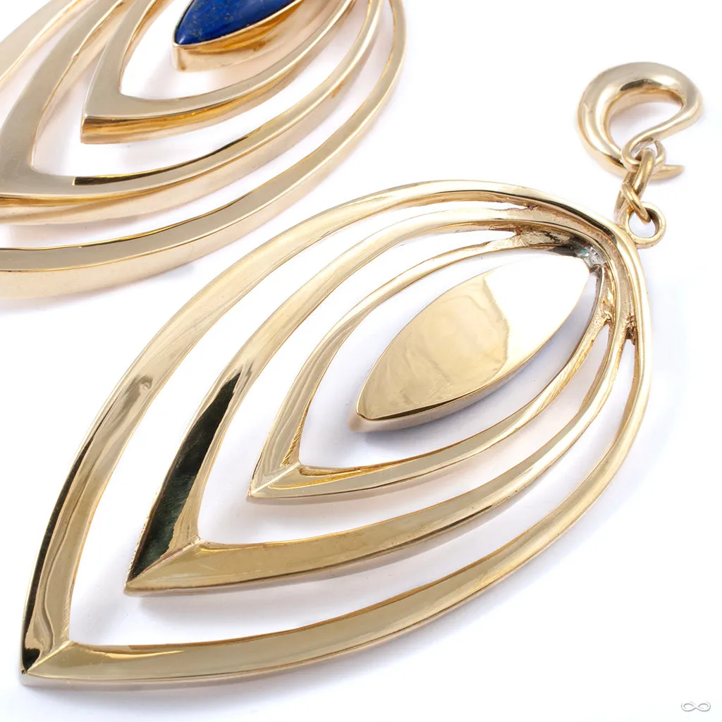 Lapis Reina with Brass Coils from Diablo Organics