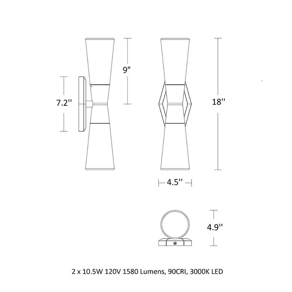 Locke LED Wall Sconce