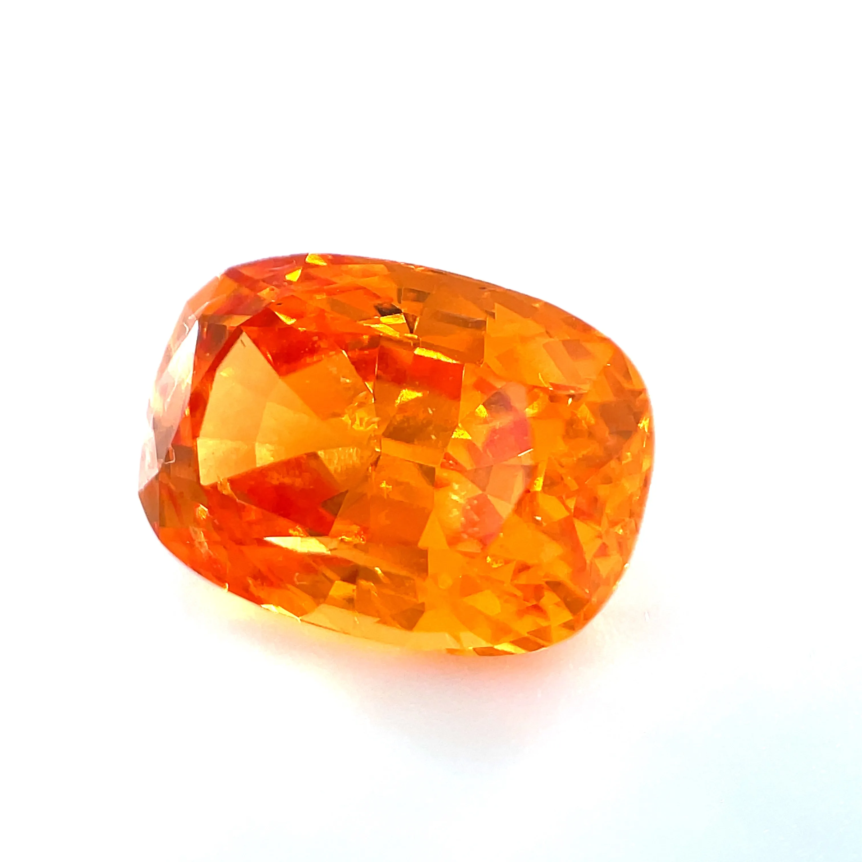 Loose Spessartite Mandarin Garnet, 4.97 Carats, Gemstone for Ring or Pendant