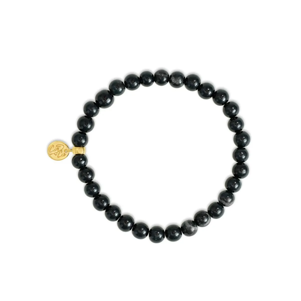 Mystic Raven Mayan Jade Signature Stretch Bracelet