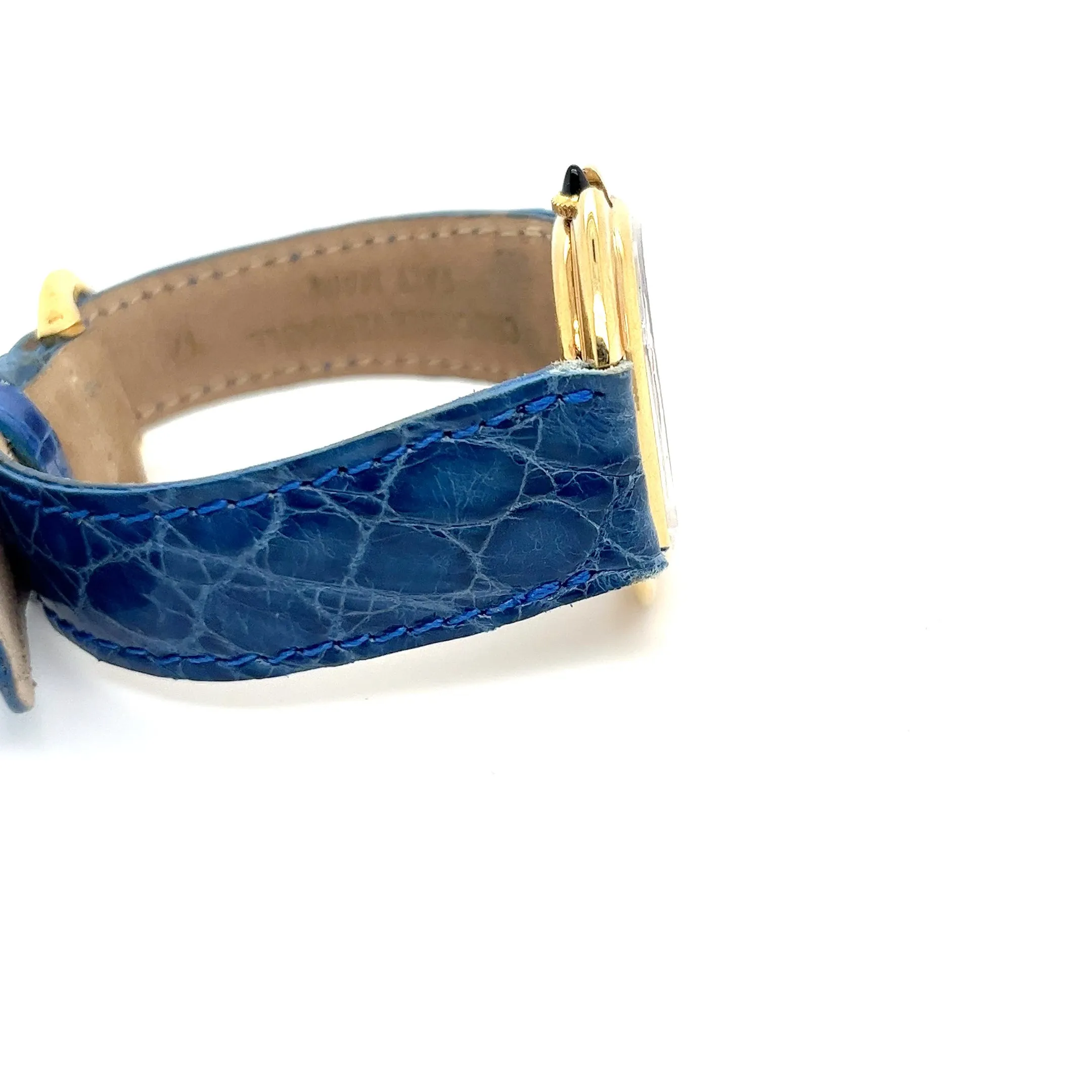 One-of-A-Kind Lapis Dial Glenn Bradford Ellipse Watch