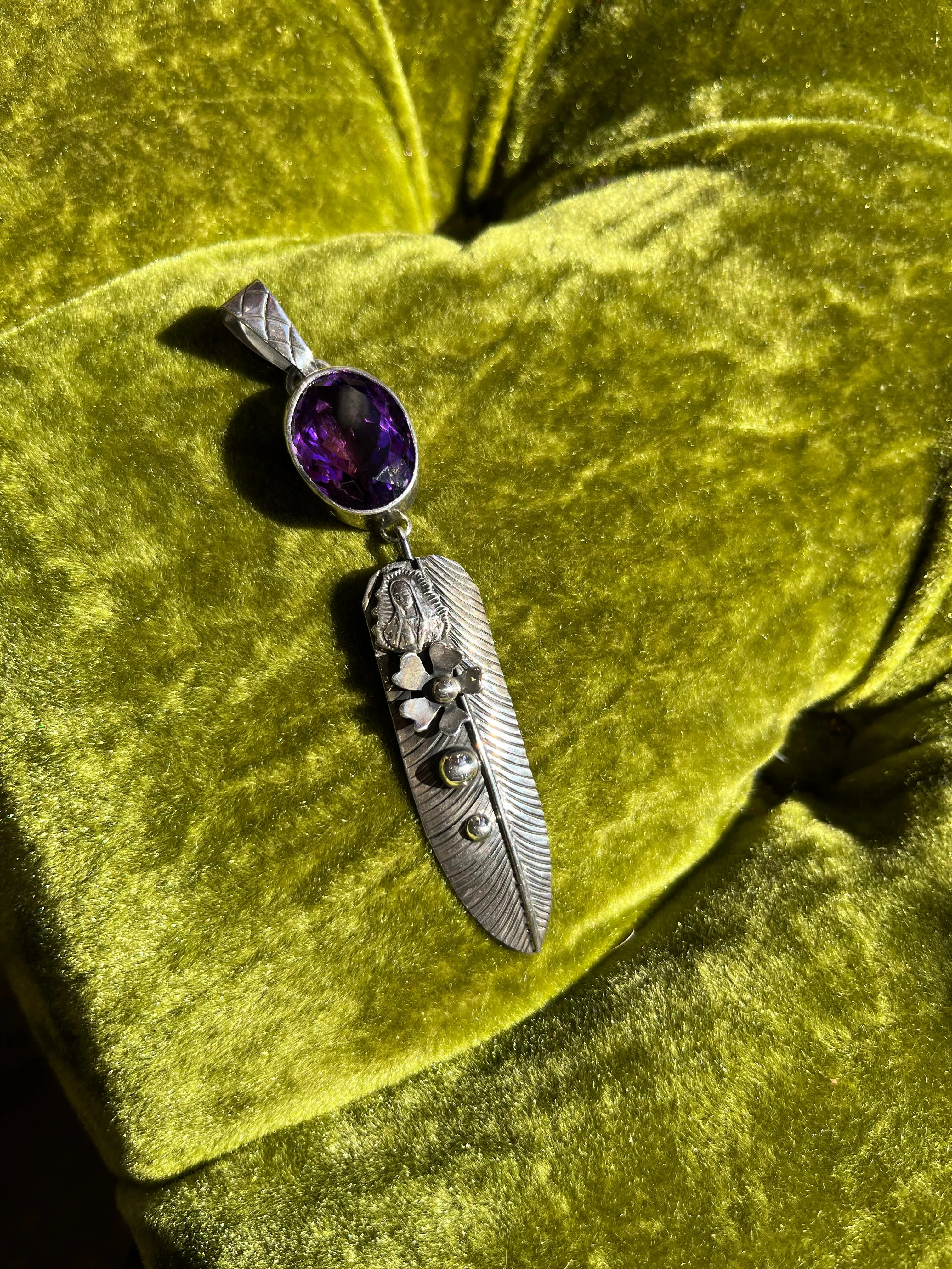 Sterling Silver SW Feather