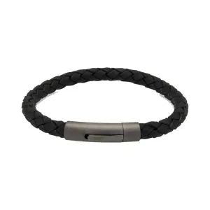 Unique & Co B425BL/21CM Men's Leather Bracelet